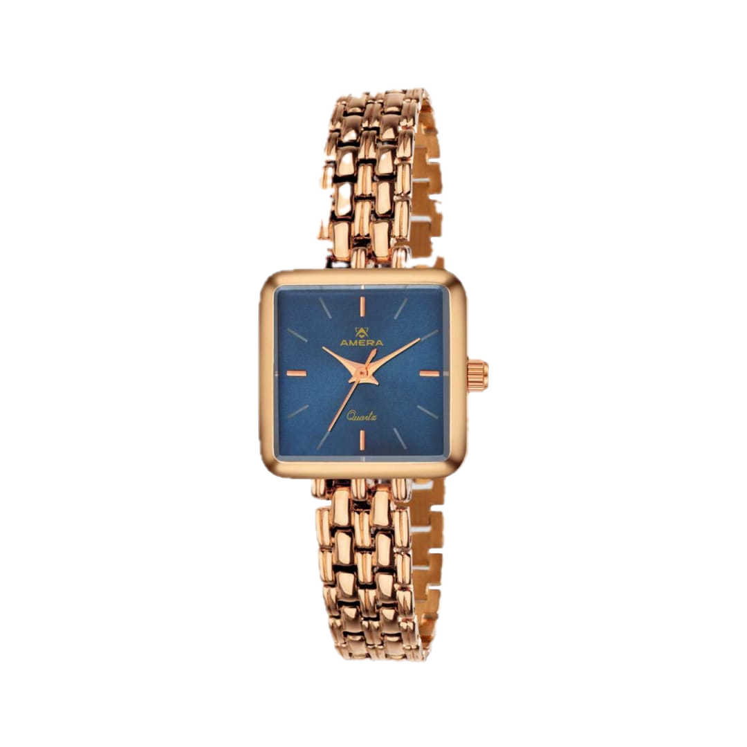 AMERA Gold Square Dial Women’s Watch