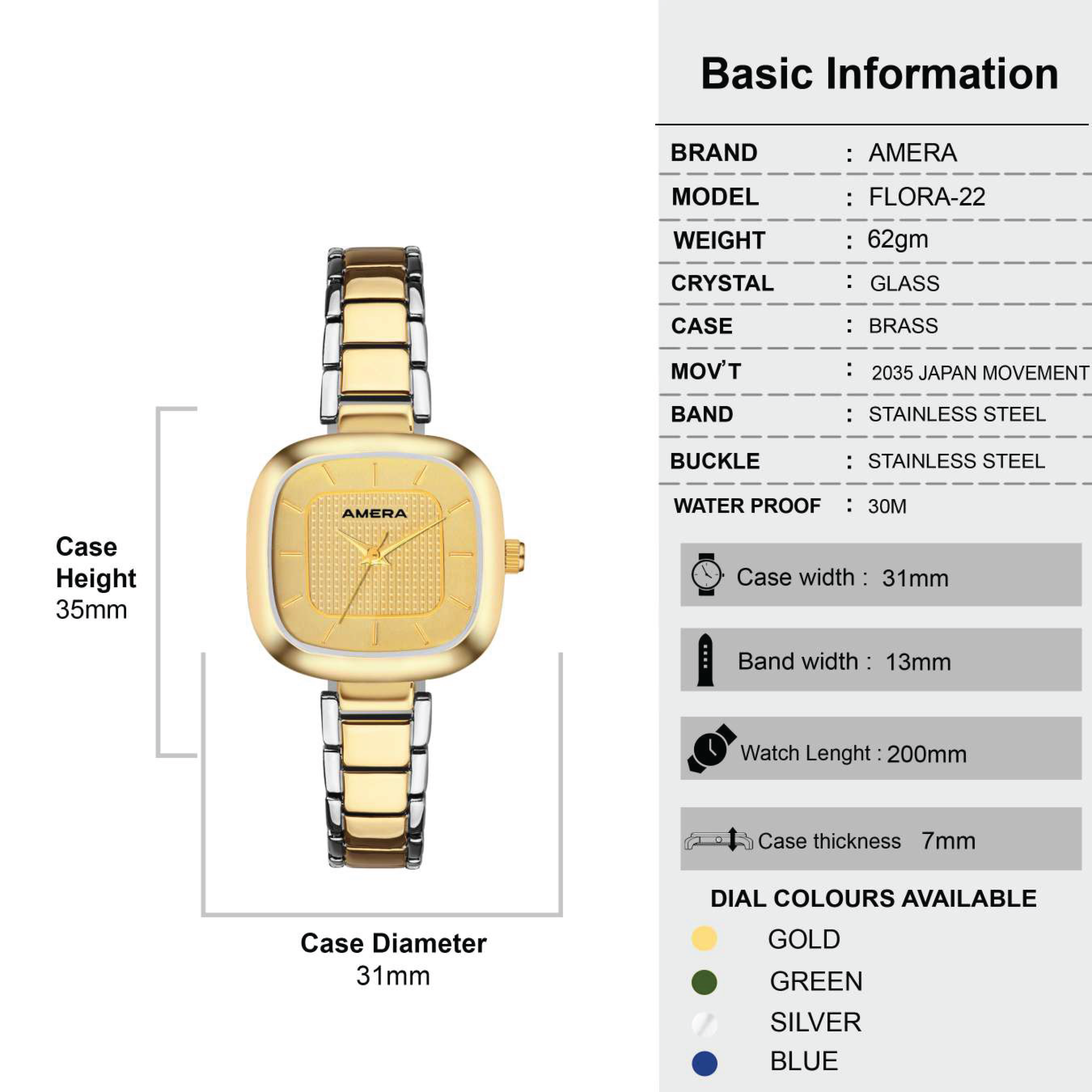 AMERA Gold Two-Tone Textured Edition - Image 4